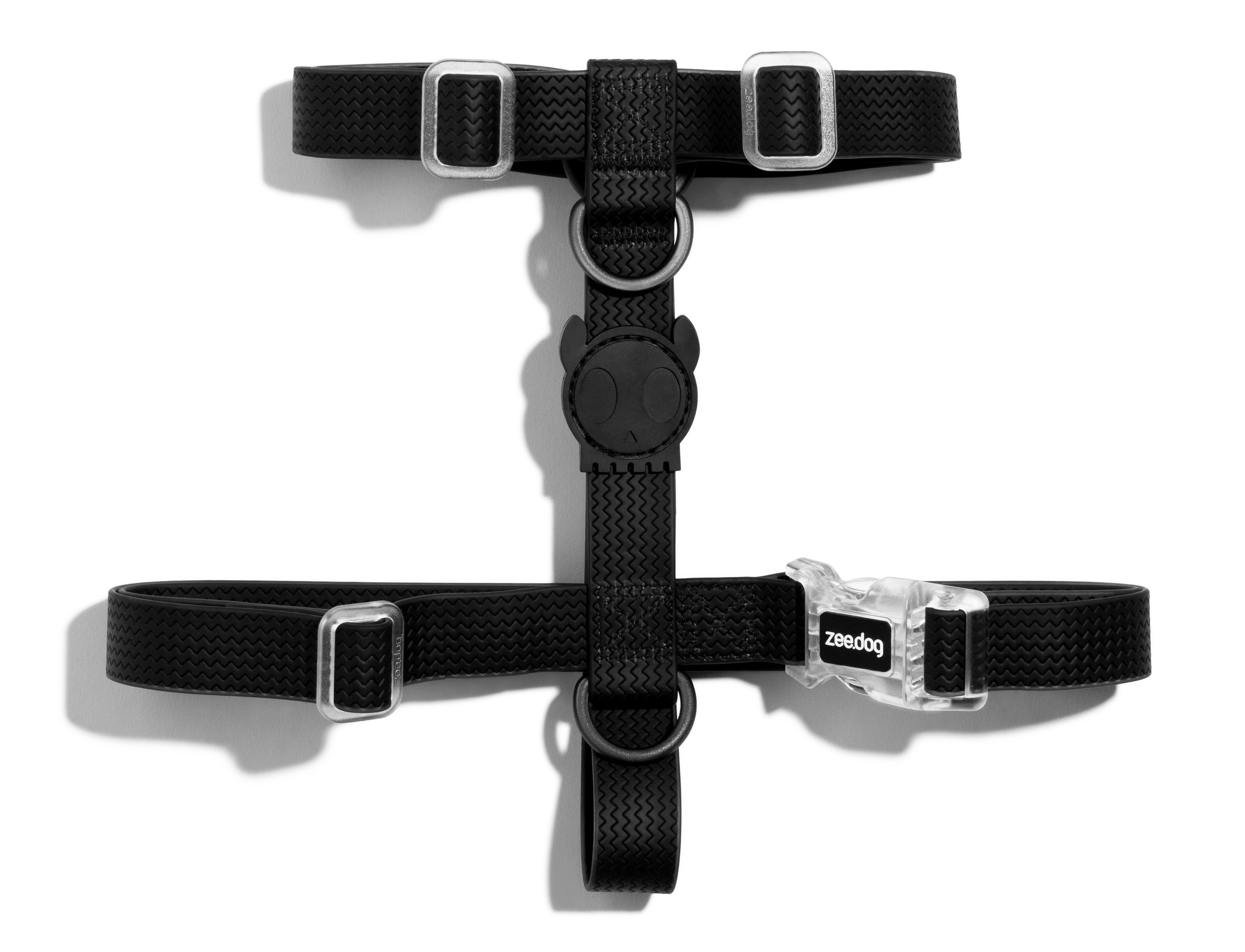 Neopro H-Harness Black- dog harness
