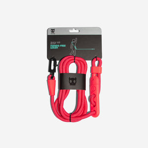 Hands-Free Leash Neon Coral