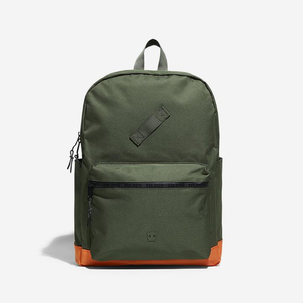 Zee Dog Backpack Classic Green Orange ADD Brands