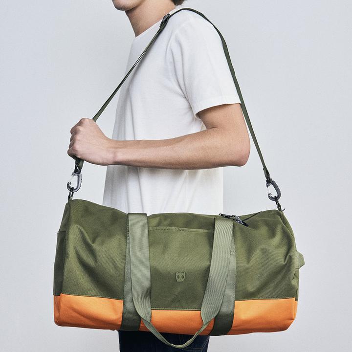 Duffle Bag Green/Orange